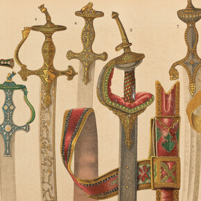 Lord Wilbraham Egerton, An illustrated handbook of Indian arms : being a classified and descriptive catalogue of the arms exhibited at the India Museum : with an introductory sketch of the military history of India, 1880. Courtesy of the Metropolitan Museum of Art