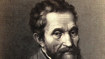 Daniele da Volterra (1509-1566),"Michelangelo Buonarroti", (1475-1564), retrato alrededor de 1545, óleo sobre tabla. Museo Metropolitano de Arte, Nueva York, EE. UU.