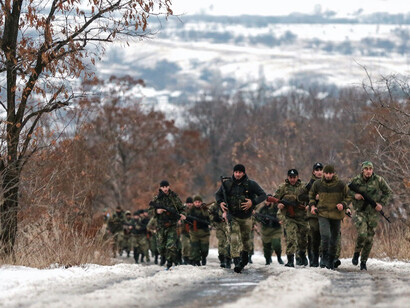 Soldats à Donbass