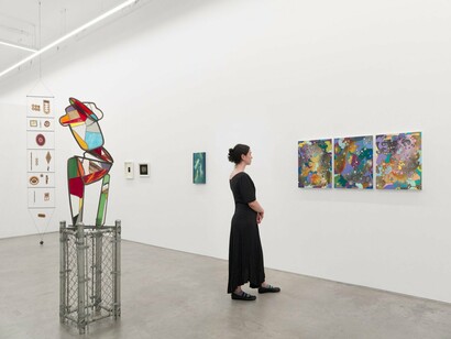 Angela Lane, Illuminations, exhibition view. Courtesy of Anat Ebgi