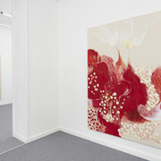 Édouard Nardon, The long invisible hand slowly unlocks the tinted window, exhibition view. Courtesy of The Address