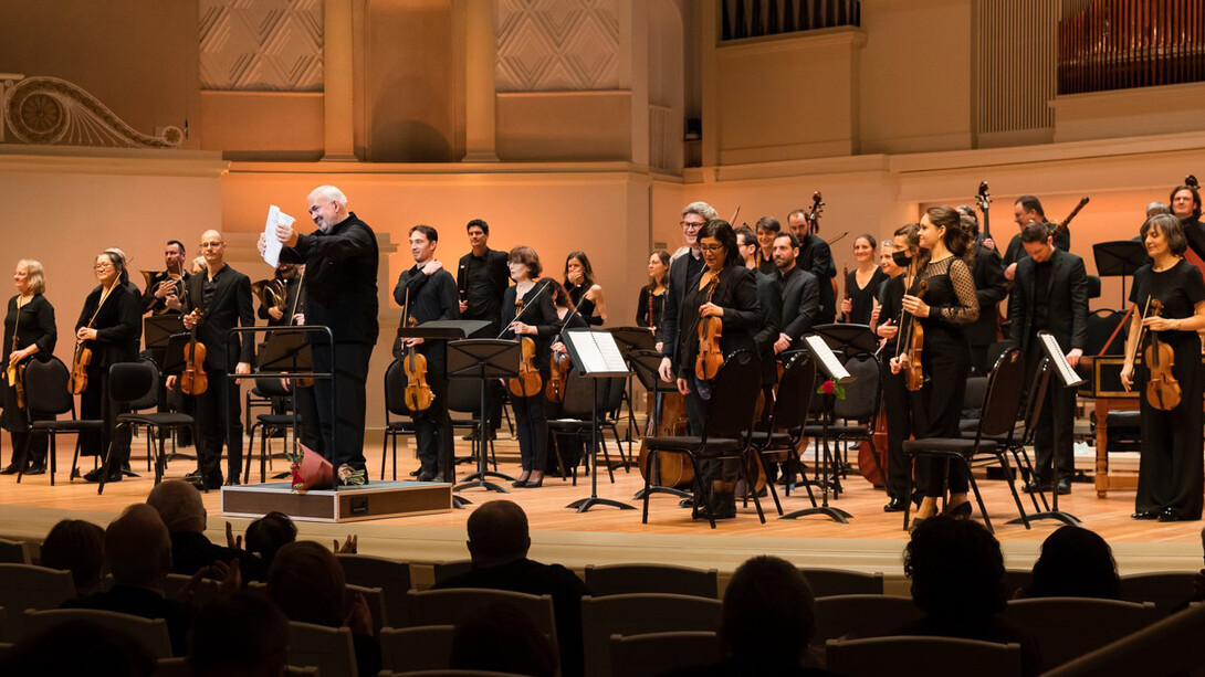 Les musiciens du Louvre. Avec l'aimable autorisation du Théâtre des Salins Martigues