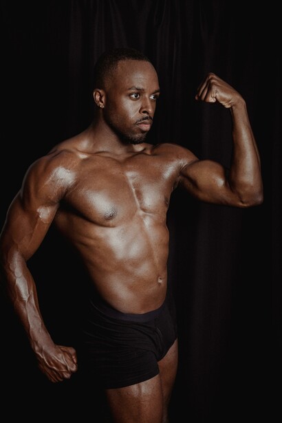 Corpo masculino tonificado