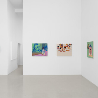 Daniela García Hamilton, Amanecer / Atardecer (Sunrise / Sunset), exhibition view. Courtesy of Charlie James Gallery