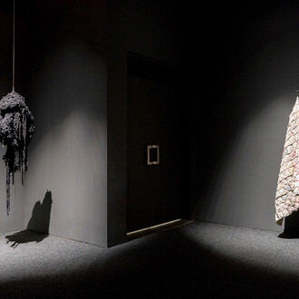 Artistes variés, Labeur, vue d'exposition. Avec l'aimable autorisation de la Galerie Leonard & Bina Ellen