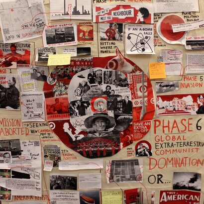 Representación de algunas teorías conspirativas actuales