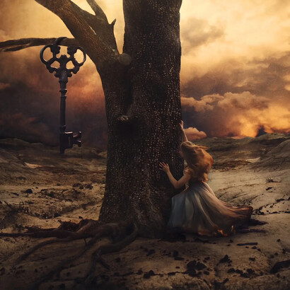 Brooke Shaden, The place where the secrets sleeps. Courtesy of JoAnne Artman Gallery 