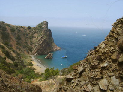 Little Gibraltar on Catalina Island, California, USA