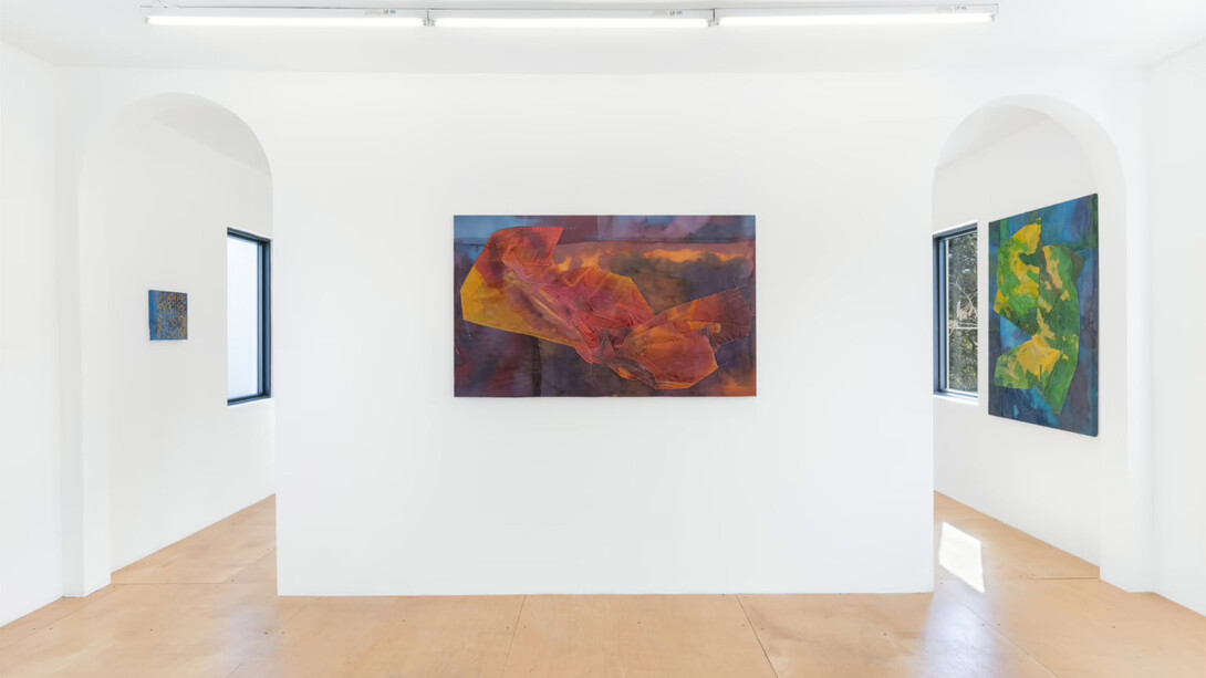 Megumi Shauna Arai, The tongue is the child of the heart, exhibition view. Courtesy of Nina Johnson