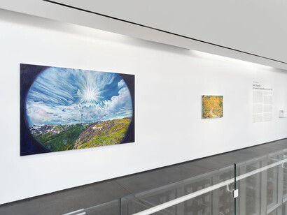 Keith Mayerson, My American dream (Rocky mountain high), exhibition view. Courtesy of Aspen Art Museum