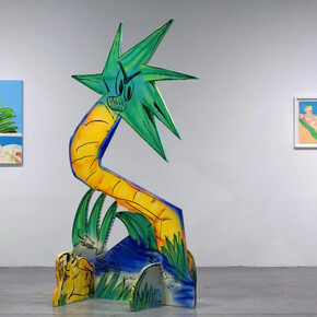 Banana ghost, exhibition view. Courtesy of SAC Gallery