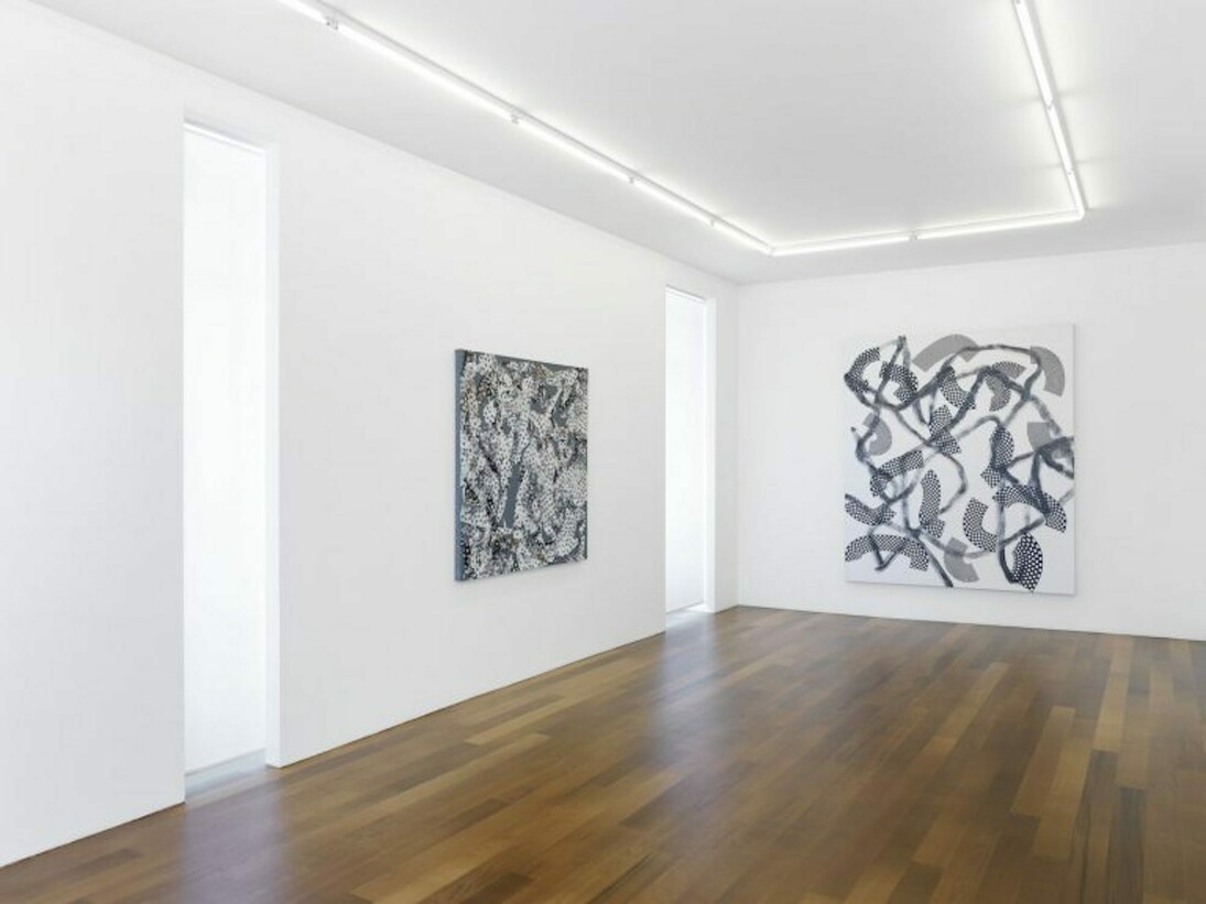 Yves Zurstrassen, Exhibition view. Courtesy of Galerie Xippas