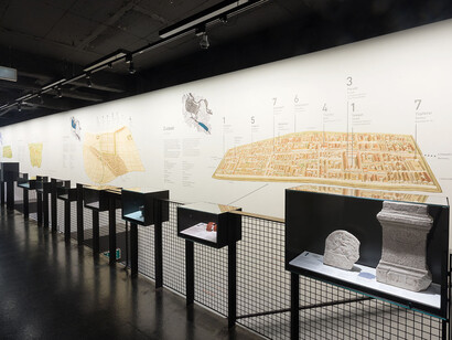 Römermuseum, ausstellungansicht. Mit freundlicher genehmigung des Musa Museums