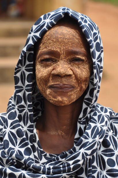 Une femme de la tribu Sakalava