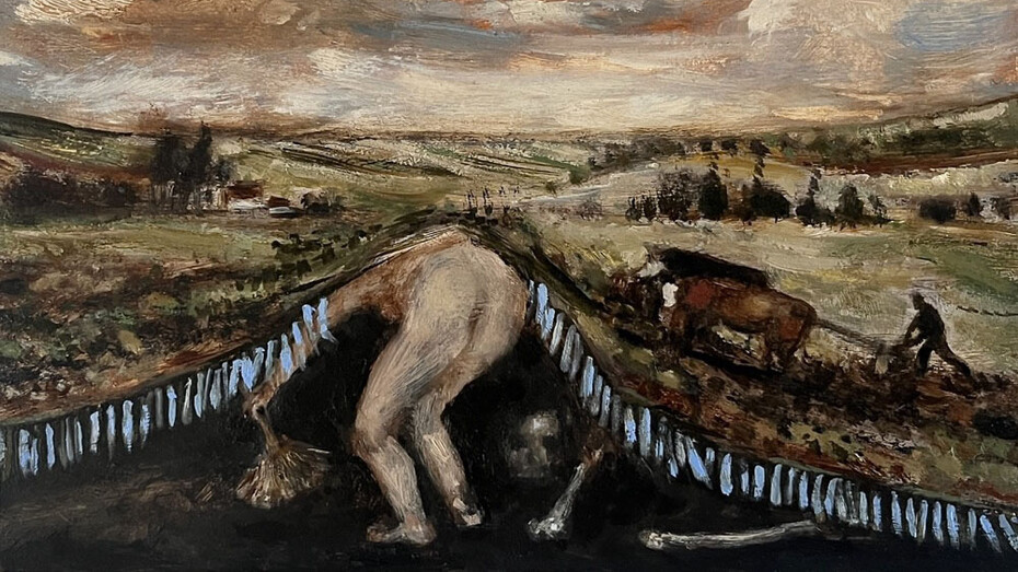 Lisa Ivory, Plough (detail), 2026. Courtesy of Charlie Smith London