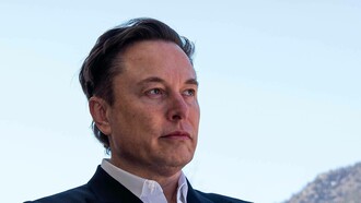 L'amministratore delegato di Tesla Inc. Elon Musk alla Arnold Hall per la presentazione dell'Ira C. Eaker Distinguished Speaker Presentation il 7 aprile 2022 presso la U.S. Air Force Academy di Colorado Springs, Colorado, Stati Uniti, foto di Trevor Cokley