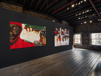 Dawn Williams Boyd, Fear, exhibition view. Courtesy of Fort Gansevoort