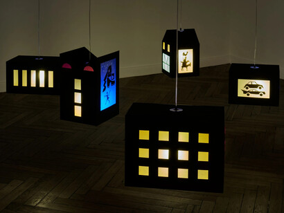 Julian Irlinger, Sleepwalkers, exhibition view. Courtesy of Galerie Thomas Schulte