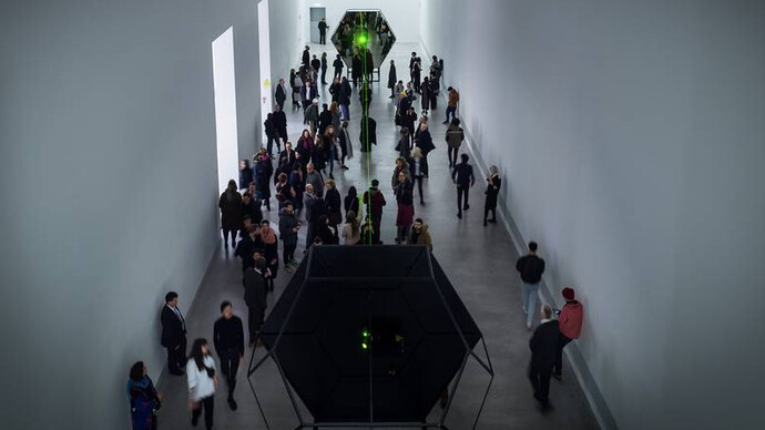 Carsten Nicolai. Courtesy of Berlinische Galerie