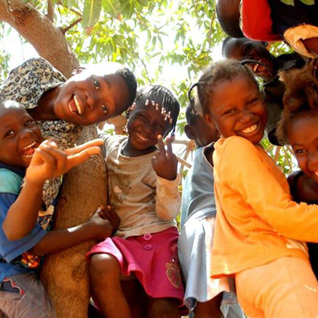 Bambini del Burkina Faso