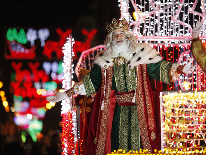 El Rey Melchor, feliz