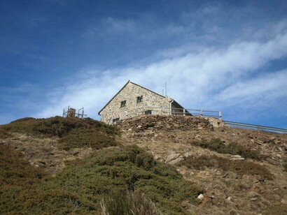 Montseny, hacia el Observatorio meteorológico del Turó de L'Home 