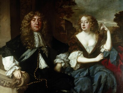 Sir Peter Lely "The Duke and Duchess of Lauderdale". Oil on canvas 1675