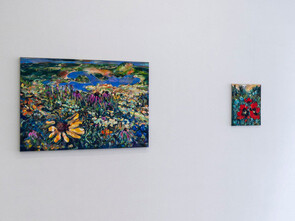 Maria Calandra, Hancock Alameda, exhibition view. Courtesy of Fredericks & Freiser Gallery