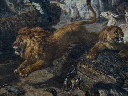 Filippo Palizzi, Dopo il Diluvio. Courtesy of Museo di Capodimonte