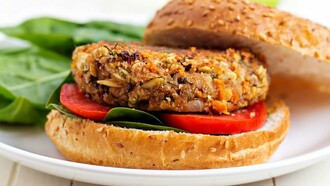 Hamburguesa de lentejas