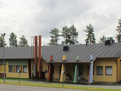 Yläkemijoki Comprehensive School in Vanttauskoski, Rovaniemi, Finland