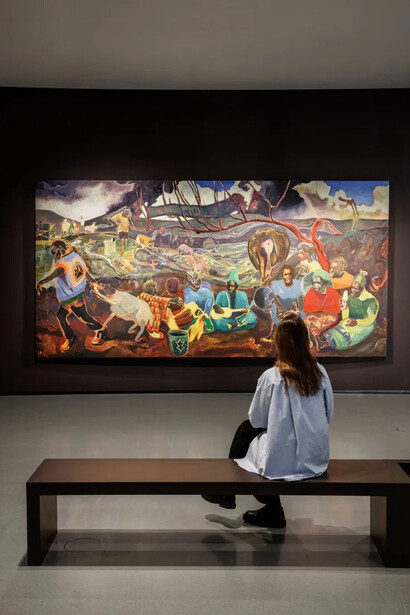 Various artists, Corps et âmes, exhibition view. Courtesy of the Pinault Collection