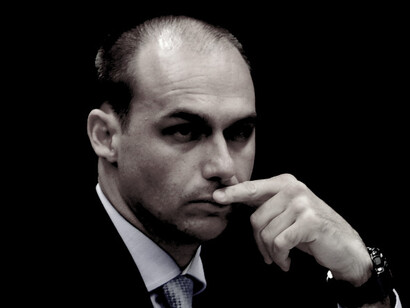 Los haters de Greta: Eduardo Bolsonaro