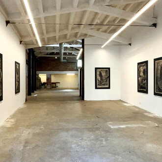 João Vilhena, Predizione perdizione, exhibition view. Courtesy of Galleria Alberta Pane 
