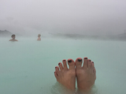 Peaceful geothermal baths, ph Genevieve Northup