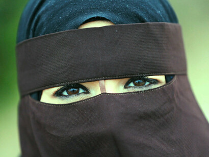 Mujer con burka