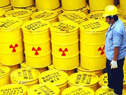 Stoccaggio fusti radioattivi