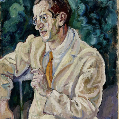 Anton Faistauer, Egon Schiele and Felix Albrecht Harta. Courtesy of Salzburg Museum
