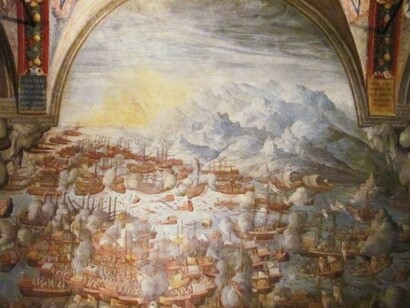 Peintures murales de la Bibliothèque Monumentale des Bénédictins de Parme