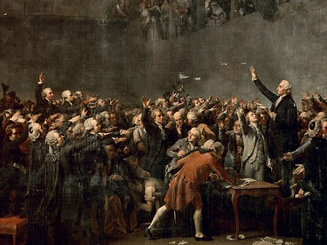 The Tennis Court Oath by Auguste Clouder