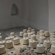 Nika Batista, I live in realities that are not completely true, exhibition view. Courtesy of Galerija Božidar Jakac