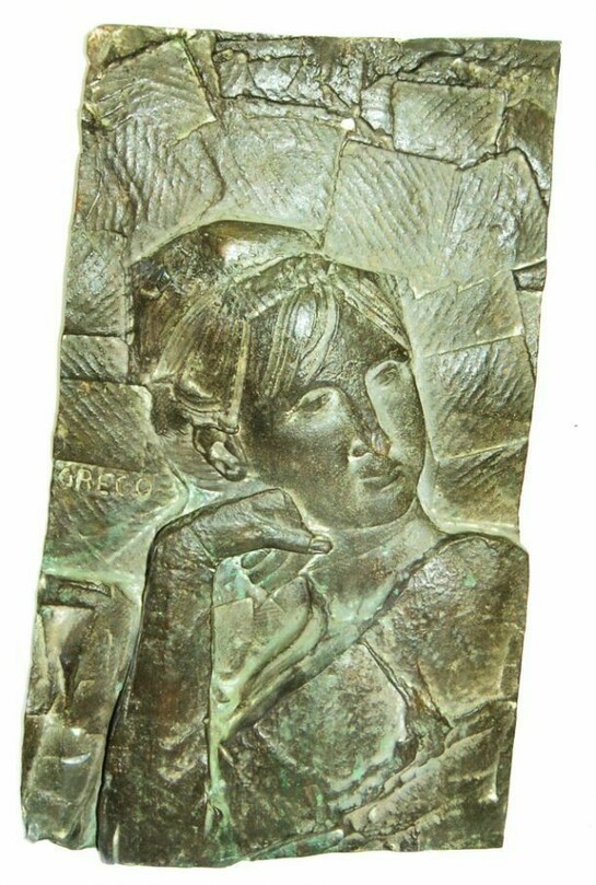 Emilio Greco (1913-1995), Dress the Nude (fragment from the Doors of Orvieto Cathedral), 1962, Bronze; 50 x 30 x 27 cm, Private collection