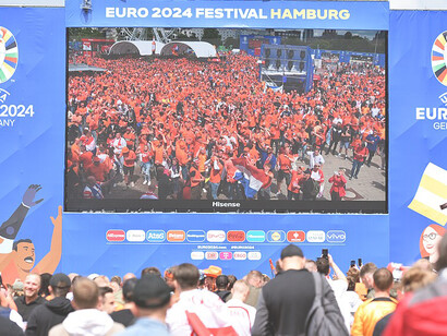 UEFA EURO 2024 Fan Zone Hamburg, Germany