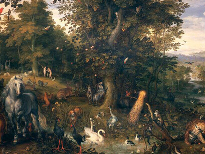 Jan Brueghel I, The Garden of Eden with the Fall of Man