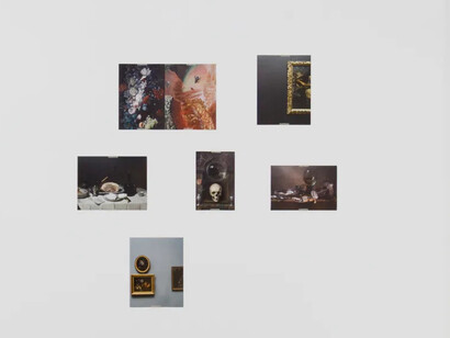 Ohan Breiding, Flaccid candle, rising smoke, exhibition view. Courtesy of Ochi