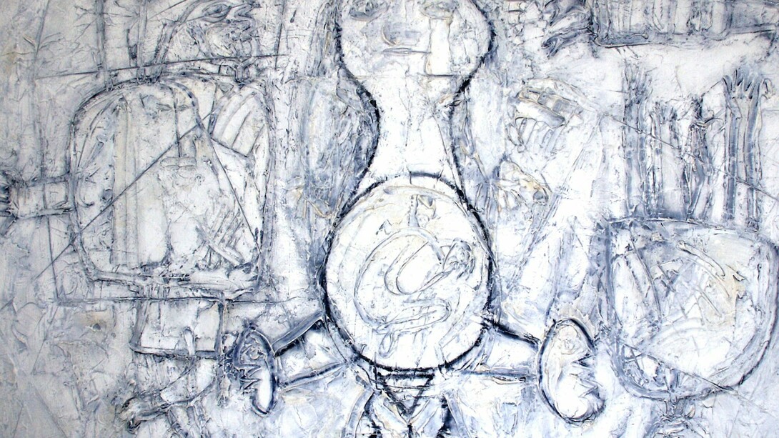 Coil Totem, c. 1972 © Themerson Estate, courtesy of l’étrangère