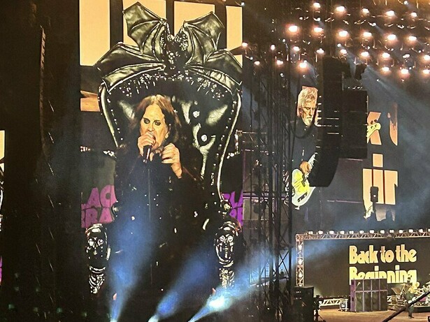 Black Sabbath’s farewell concert, featuring frontman Ozzy Osbourne shortly before he died