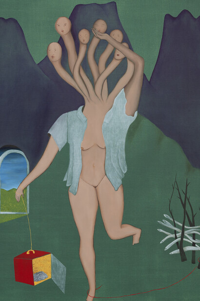 Cecilia Vicuña, Medusa, 1972/2023. Courtesy of the Irish Museum of Modern Art 