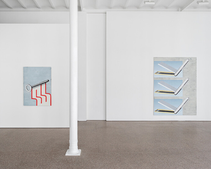 Anne Neukamp, Exhibition view. Courtesy of Galerie Greta Meert