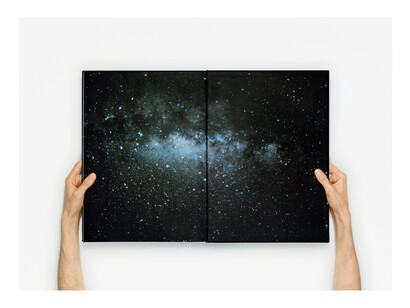 Anne Collier, Open Book #7 (Light Years), 2011. Courtesy of the artist; Anton Kern Gallery, New York; Corvi-Mora, London; Marc Foxx Gallery, Los Angeles.